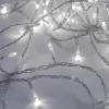 Crystalline toldható 50 LED fényfüzér, 400 cm, HIDEG FEHÉR LED, átlátszó kábel, Kül- és beltéri