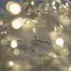 Crystalline toldható LED fényfüzér 800 cm, 100 db MELEG FEHÉR LED, átlátszó kábel, Kül- és beltéri