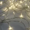 Crystalline toldható LED fényfüzér 800 cm, 100 db MELEG FEHÉR LED, átlátszó kábel, Kül- és beltéri