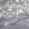 Crystalline toldható 100 LED fényfüzér, 800 cm, HIDEG FEHÉR LED, átlátszó kábel, Kül- és beltéri