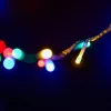 Crystalline  toldható fényfüzér 100 LED, 800 cm, Színes, átlátszó kábel, Kül- és beltéri