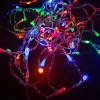 Crystalline  toldható fényfüzér 100 LED, 800 cm, Színes, átlátszó kábel, Kül- és beltéri