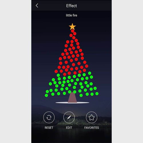 Dekortrend Heylight inteligentná svetelná reťaz, 1200 cm, 120 RGB LED, čierny kábel