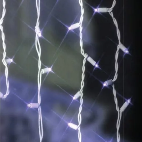 Dekortrend Vonkajší LED svetelný záves, 200 LED, STUDENÁ BIELA