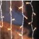 Dekortrend Vonkajší LED svetelný záves, 200 LED, TEPLÁ BIELA