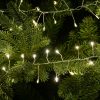 Girlanda Vílie svetielka, strieborný kábel, studená biela, 700 cm, 700 LED