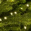 Tündérfény girland, 700 LED, meleg fehér, zöld kábel