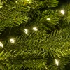 Tündérfény girland, 1400 LED, meleg fehér, zöld kábel