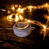 Dekortrend Harang ablakdísz tapadókoronggal, 16 x 20 cm, 12 LED meleg fehér, elemes