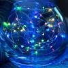 Tündérfény dekorfüzér 100 LED, multi színek, 1000 cm, réz kábel