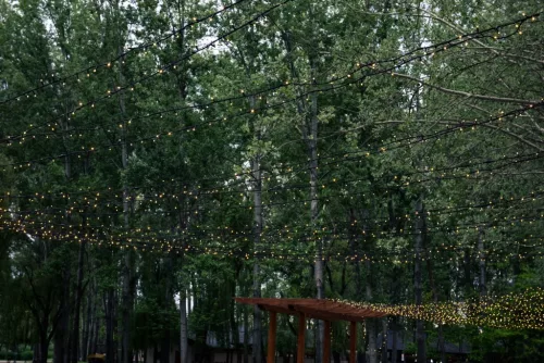Dekortrend Kültéri toldható 50 LED fényfüzér, Meleg fehér, 500 cm