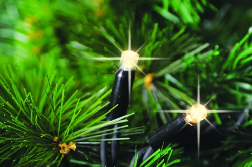 Dekortrend Kültéri toldható 50 LED fényfüzér, Meleg fehér, 500 cm
