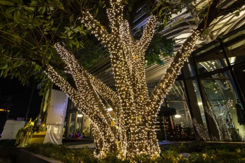 Dekortrend Kültéri toldható 50 LED fényfüzér, Meleg fehér, 500 cm