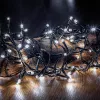 Dekortrend Kültéri toldható 50 LED fényfüzér, Hideg fehér, 500 cm