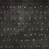 Dekortrend Vonkajšia LED svetelná záclona, Teplá biela, 100 x 400 cm, 280 LED