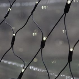   Dekortrend Vonkajšia LED svetelná sieť, Studená biela, 200 x 200 cm, 192 LED