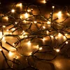 Dekortrend Kültéri toldható 197 LED jégcsapfüzér, Meleg fehér, 600 x 40 cm