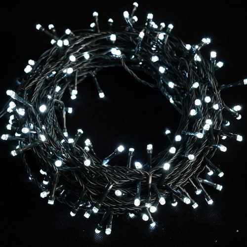 Dekortrend Vonkajšia LED cencúľová reťaz 600 x 40 cm, 197 ks Studená biela LED