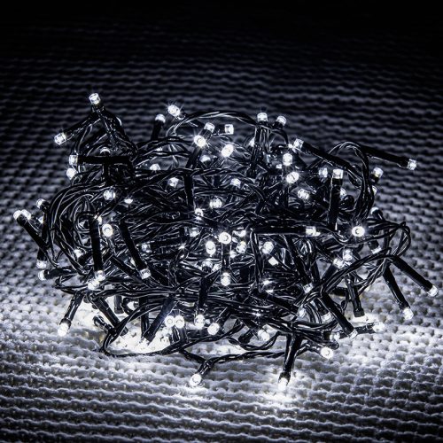 Dekortrend Vonkajšia LED cencúľová reťaz 600 x 40 cm, 197 ks Studená biela LED