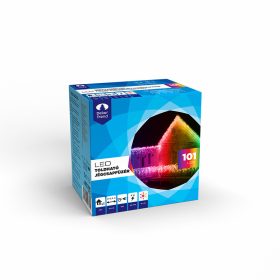   Dekortrend Vonkajšia LED cencúľová reťaz, Multi, 300 x 40 cm, 101 LED