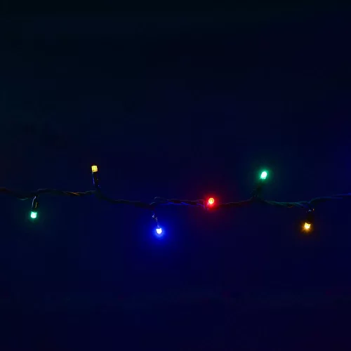 Dekortrend Kültéri toldható 101 LED jégcsapfüzér, Multi, 300 x 40 cm