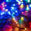 Dekortrend Kültéri toldható 101 LED jégcsapfüzér, Multi, 300 x 40 cm