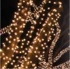 Dekortrend Kültéri toldható jégszikrázó 50 LED fényfüzér, Meleg fehér, 500 cm