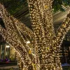 Dekortrend Kültéri toldható jégszikrázó 100 LED fényfüzér, Meleg fehér, 1000 cm