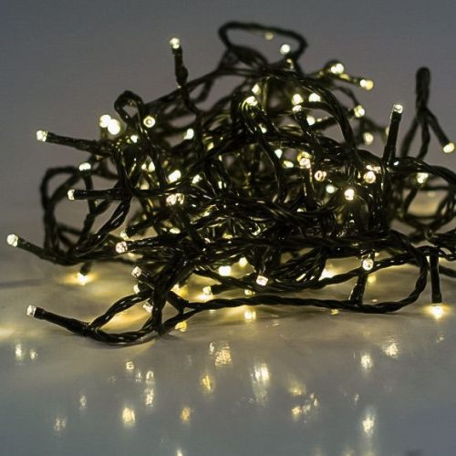 Dekortrend Basic 320 cm, 40 LED svetelná reťaz s časovačom, teplá biela, na batérie