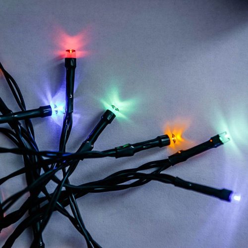 Dekortrend Basic 320 cm, 40 LED svetelná reťaz s časovačom, na batérie, farebná