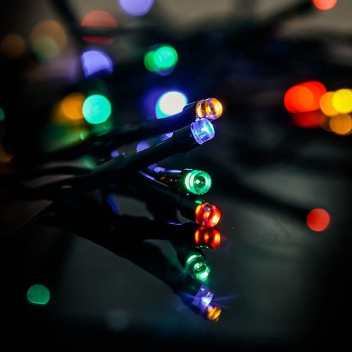 Dekortrend Basic 320 cm, 40 LED svetelná reťaz s časovačom, na batérie, farebná