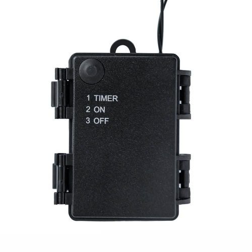 Dekortrend Basic 640 cm, 80 LED svetelná reťaz s časovačom, na batérie, studená biela