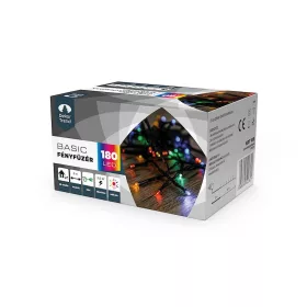 Dekortrend Basic 180 LED Fényfüzér 900 cm, SZÍNES LED