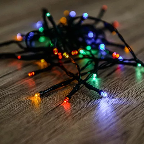 Dekortrend Basic 180 LED Fényfüzér 900 cm, SZÍNES LED