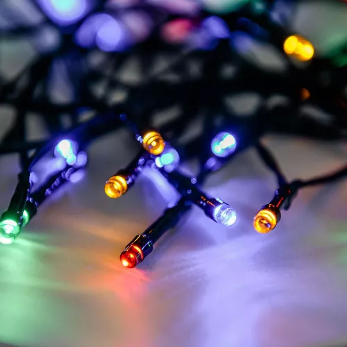 Dekortrend Basic 180 LED Fényfüzér 900 cm, SZÍNES LED
