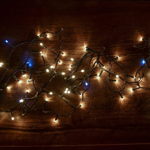 Dekortrend Basic Ľadová iskra svetelná reťaz 1800 cm, 360 LED, 270 teplá biela, 90 studená biela