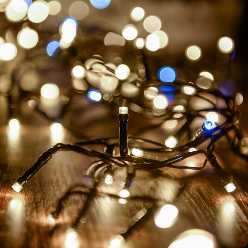 Dekortrend Basic Ľadová iskra svetelná reťaz 1800 cm, 360 LED, 270 teplá biela, 90 studená biela