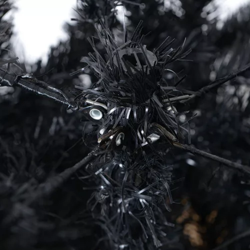 Wonder Black műfenyő - fekete karácsonyfa 150 cm
