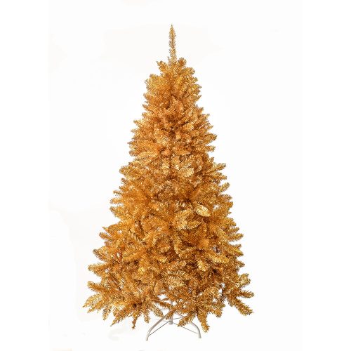 Luxusný zlatý umelý vianočný stromček 210 cm
