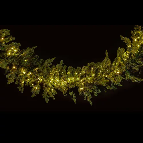 Girlanda Light - umelá girlanda s osvetlením 180 cm