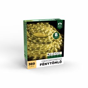 Dekortrend Svetelný kábel 10 m, teplá biela, 8 funkcií