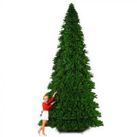 Obrovské umelé vianočné stromčeky