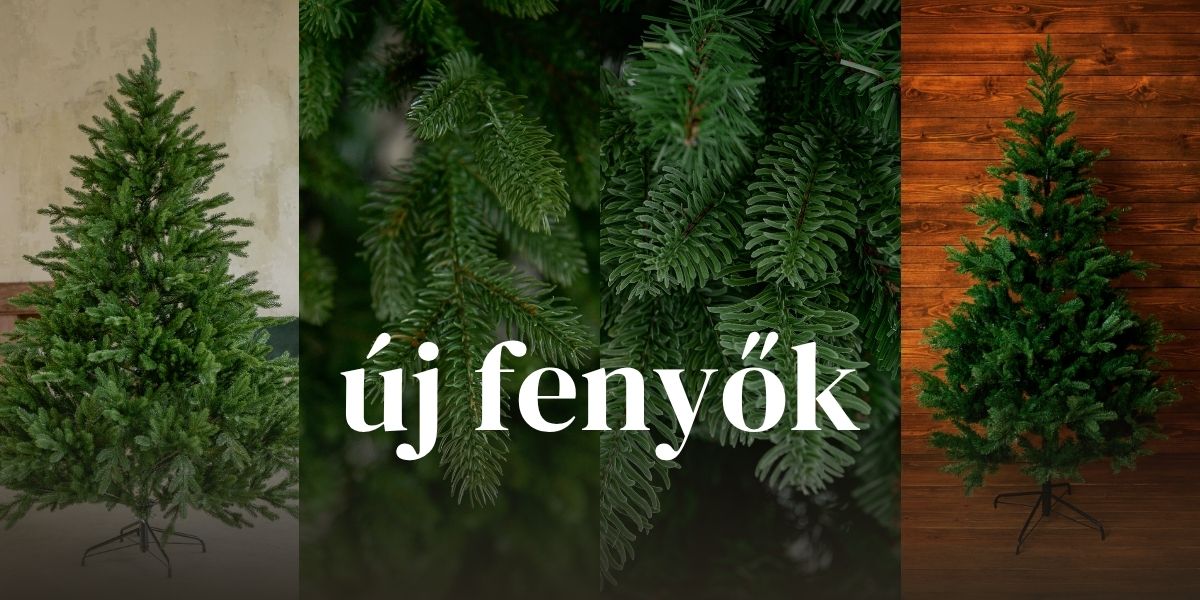 2025-ös műfenyő újdonságok a Dekortrendtől: Mátrai Luc és Forest King